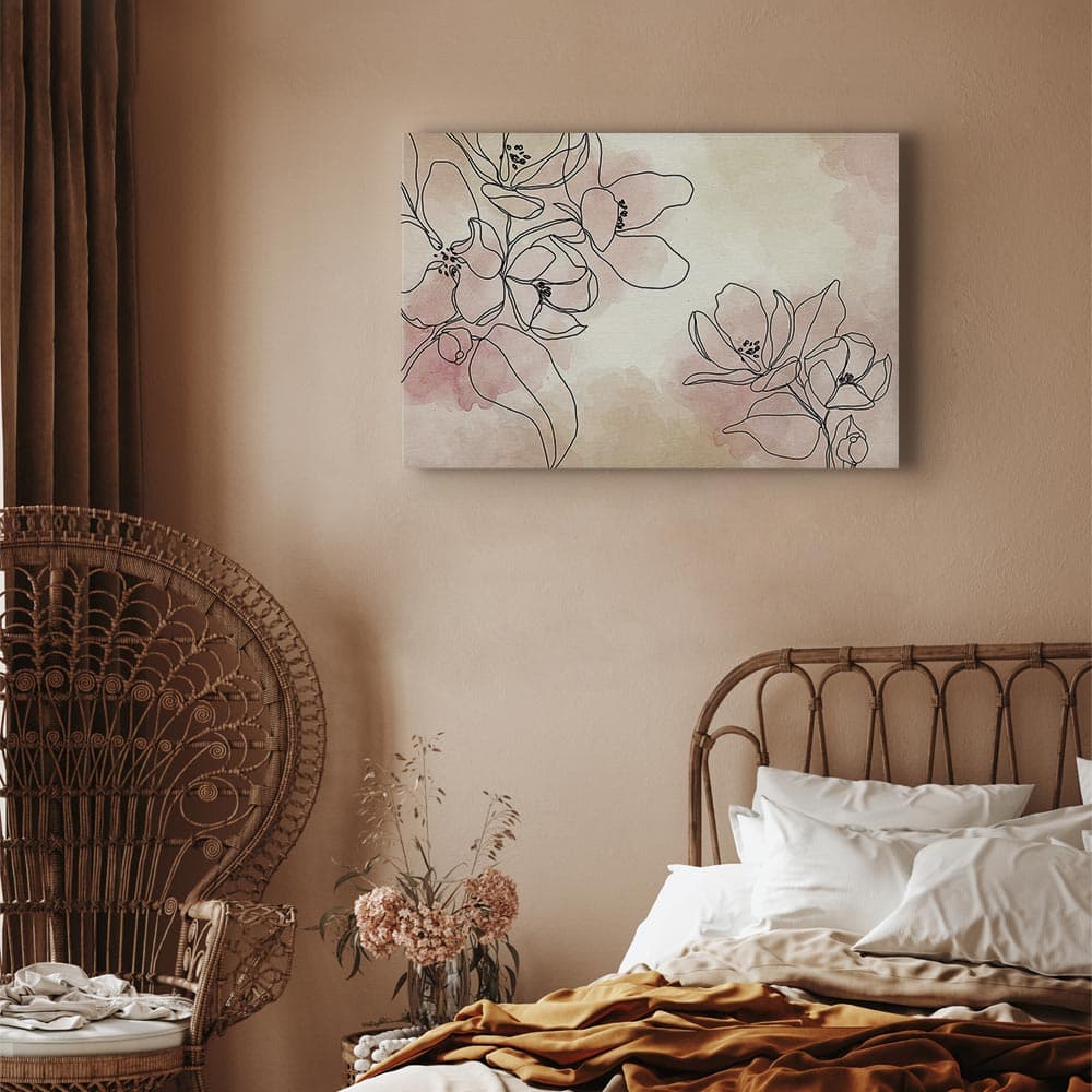 Leinwandbild Spokojna kompozycja szeroki 30×20 cm, Standardleinwand