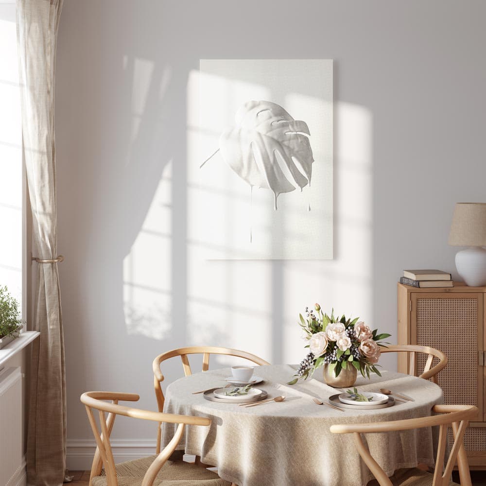 Leinwandbild Jasna monstera 20×30 cm, italienische Leinwand