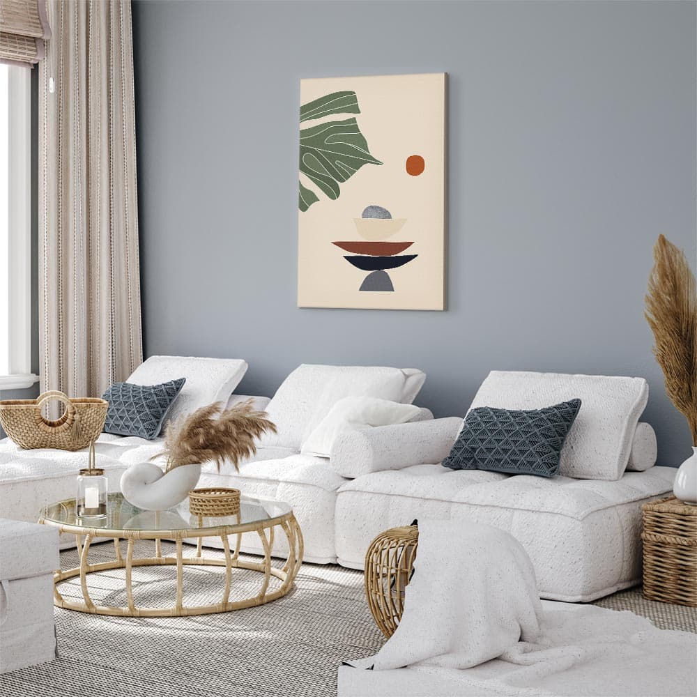 Canvas print Na słonecznym tarasie 20×30 cm, Italian canvas