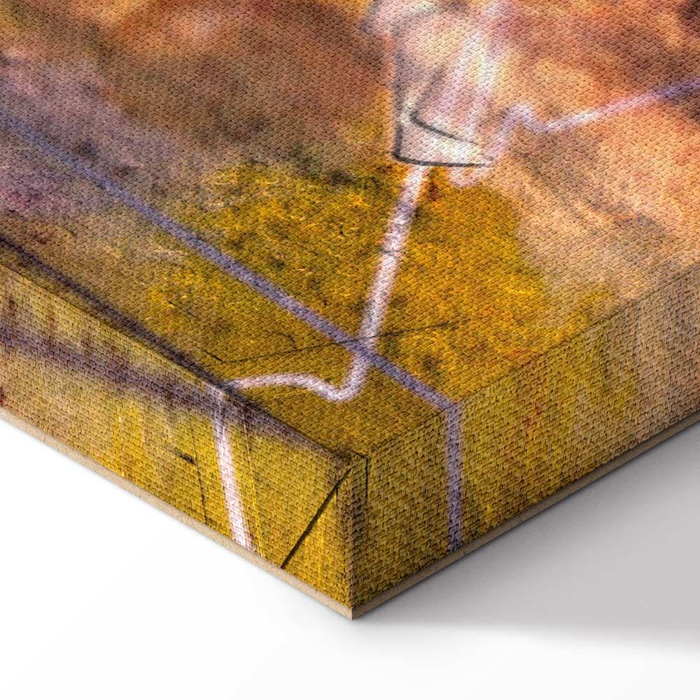 Obraz na płótnie Gorąca kraina linii szeroki 60×40 cm, płótno standard