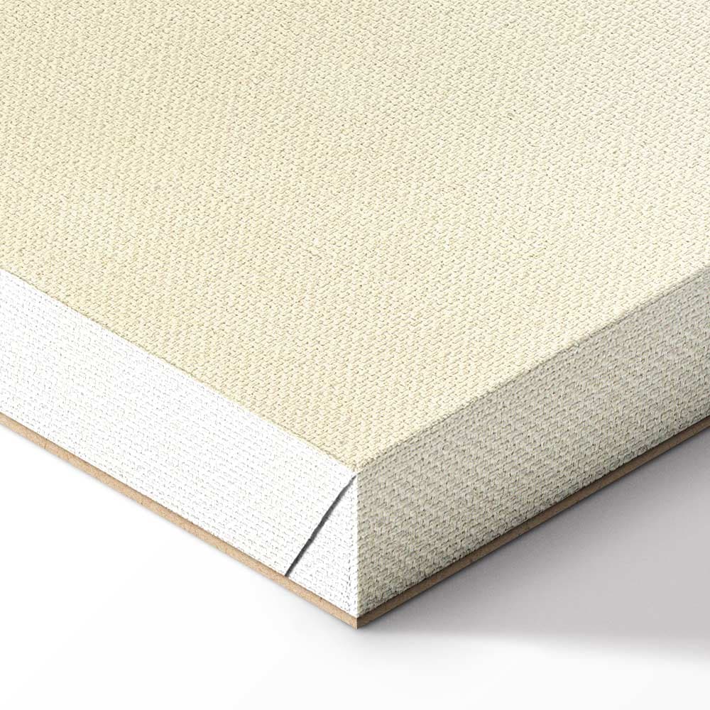 Leinwandbild Jasna noc - księżyc w towarzystwie wielu gwiazd na jasnym tle 90×60 cm, Standardleinwand