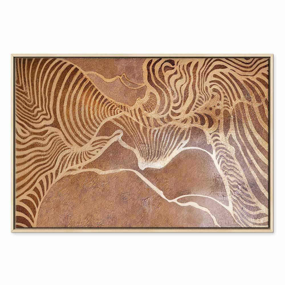 Leinwandbild Labirynt natury szeroki 120×80 cm, Standardleinwand