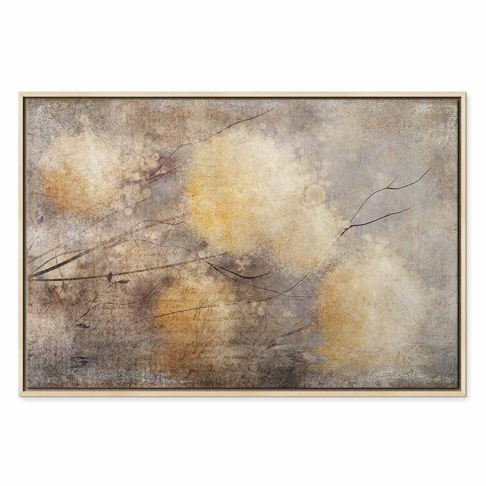 Leinwandbild Słoneczne pąki szeroki 60×40 cm, Standardleinwand