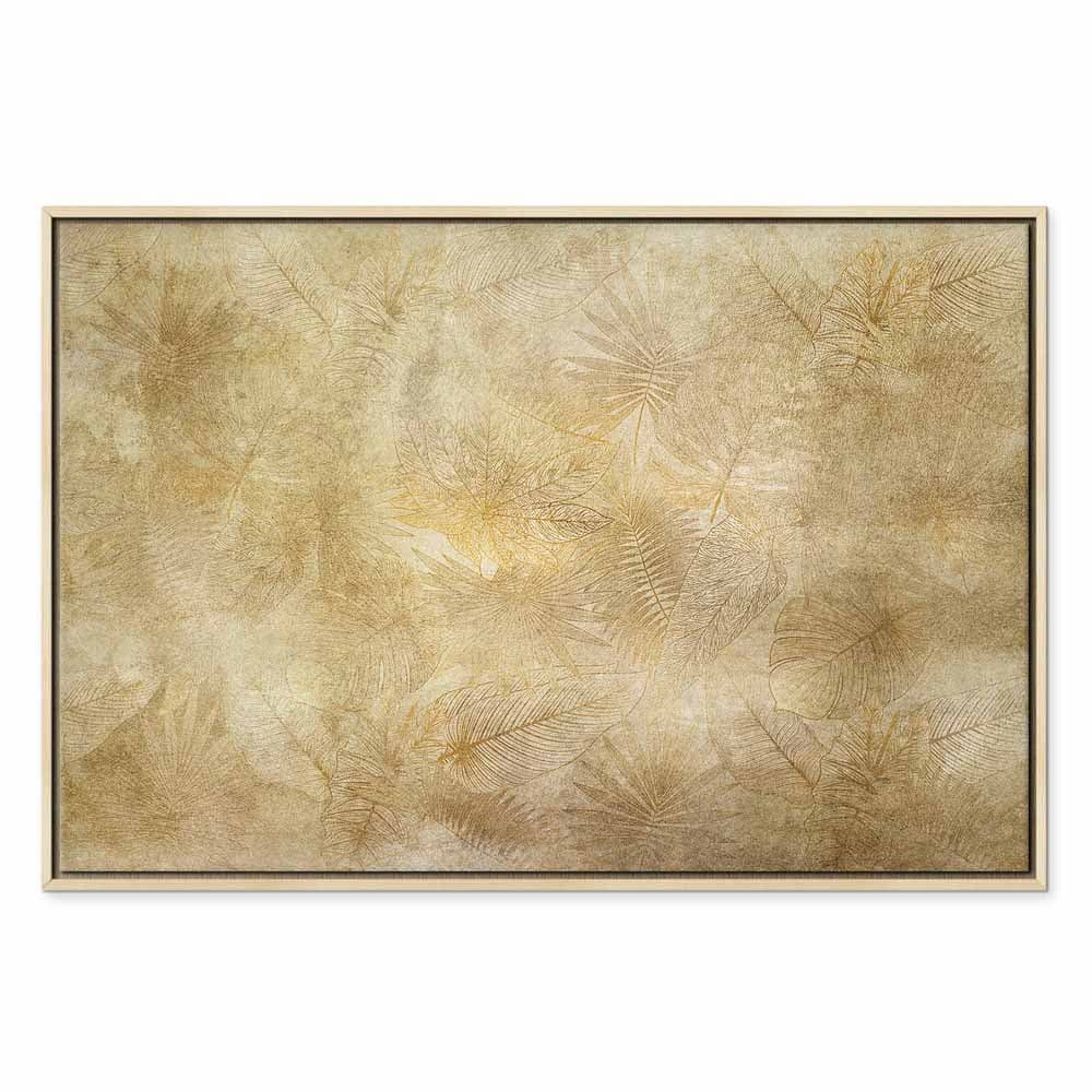 Obraz na płótnie Liście vintage szeroki 60×40 cm, płótno standard