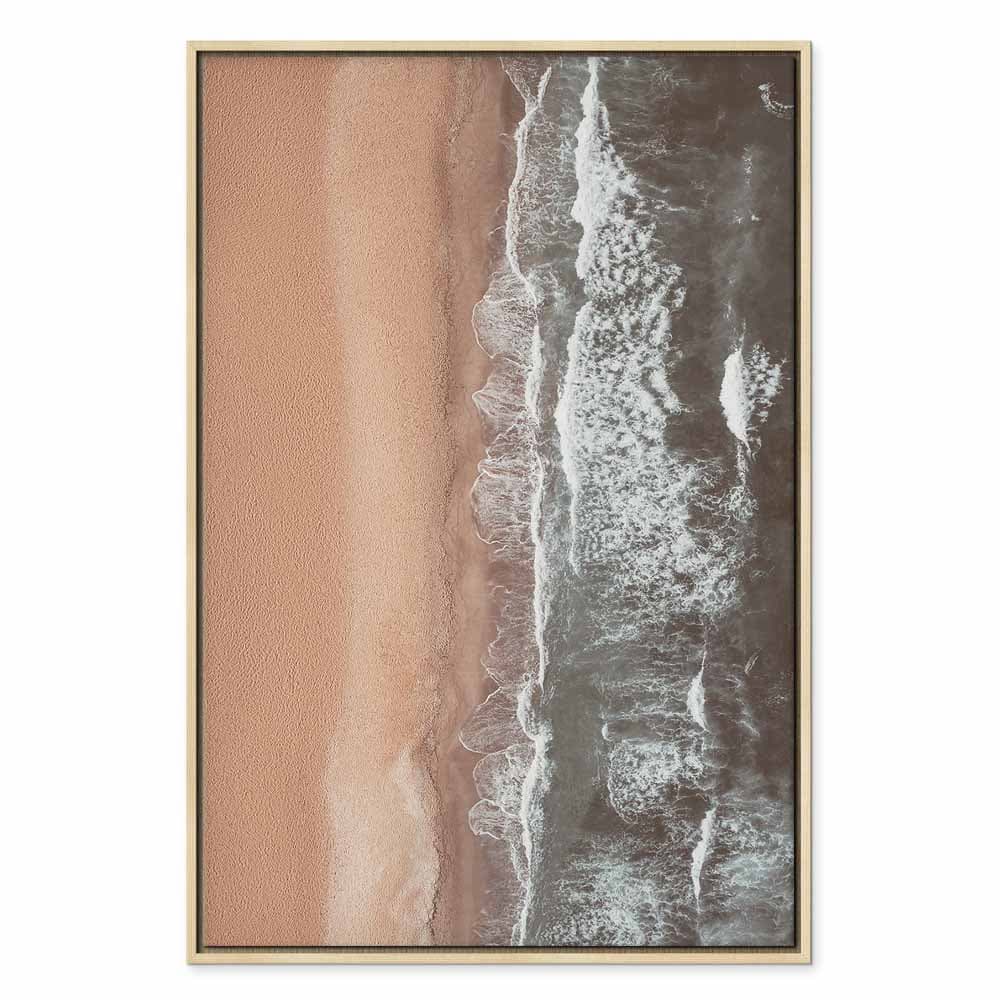 Leinwandbild Linia brzegu 80×120 cm, Standardleinwand