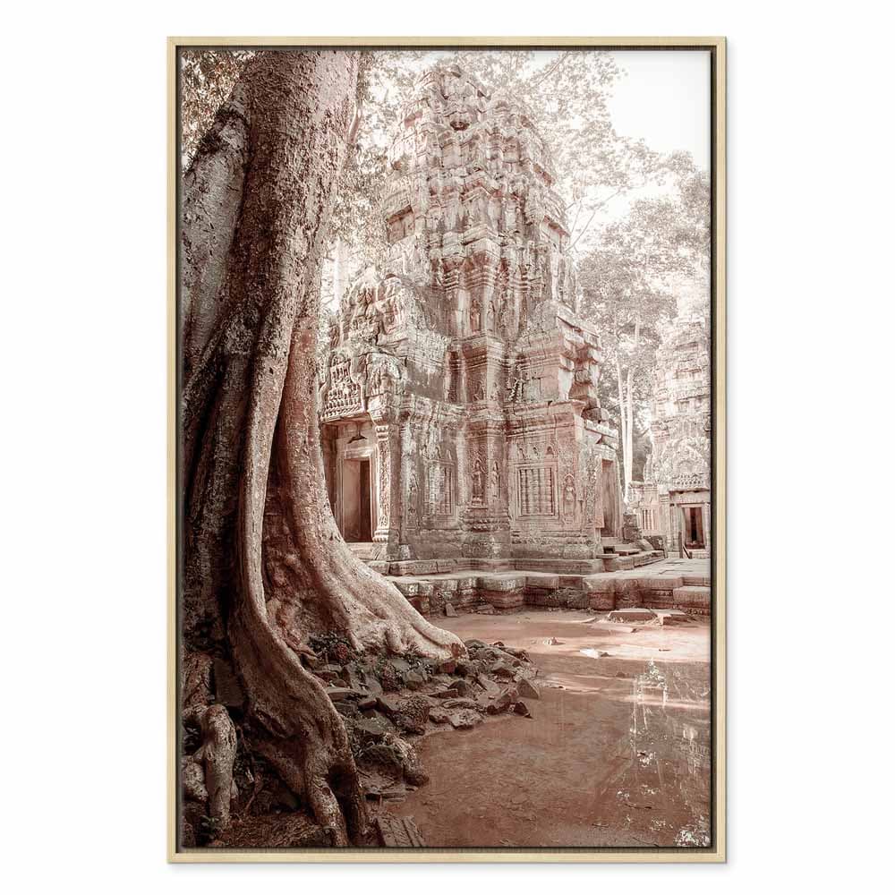 Картина на полотні Ruiny Angkor 80×120 см, стандартне полотно