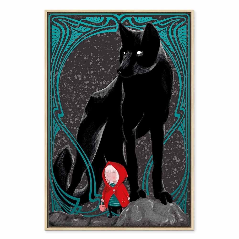 Canvas print Czerwony kapturek 40×60 cm, standard canvas