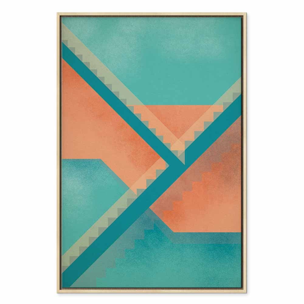Canvas print Kompozycja schodów 40×60 cm, standard canvas