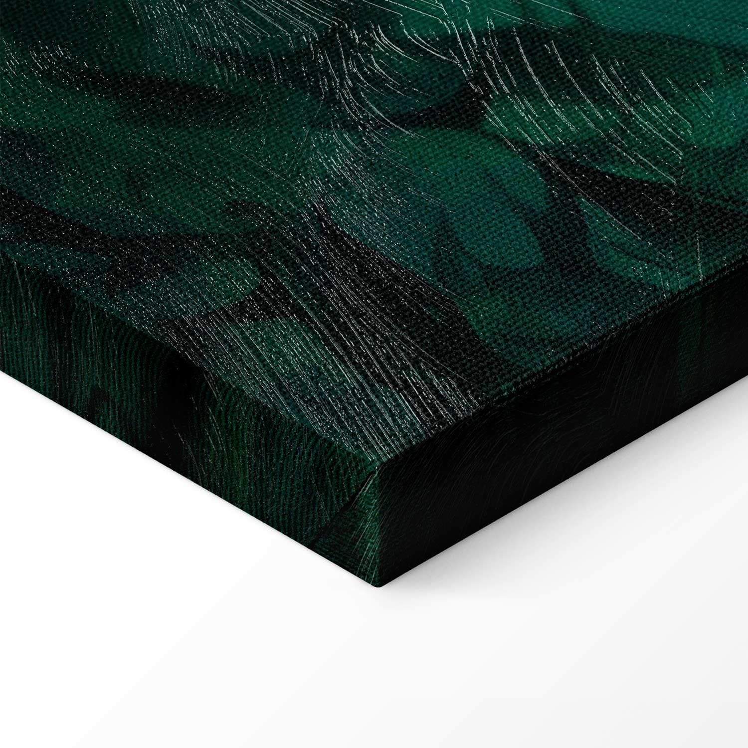 Obraz na płótnie Gromada ciemnych ryb 90×60 cm, płótno standard