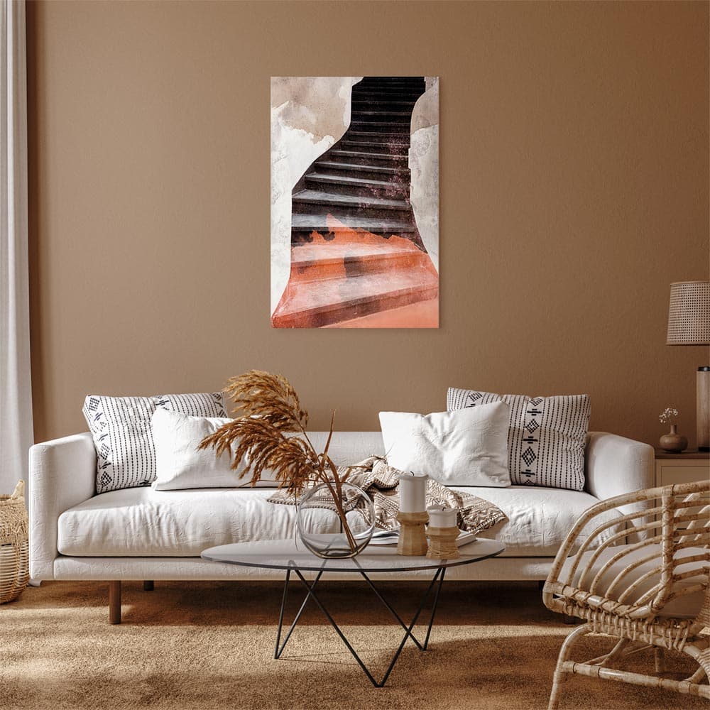 Leinwandbild Kolejny krok 20×30 cm, Standardleinwand