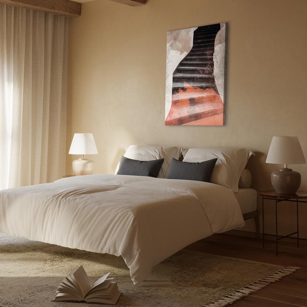 Leinwandbild Kolejny krok 20×30 cm, Standardleinwand