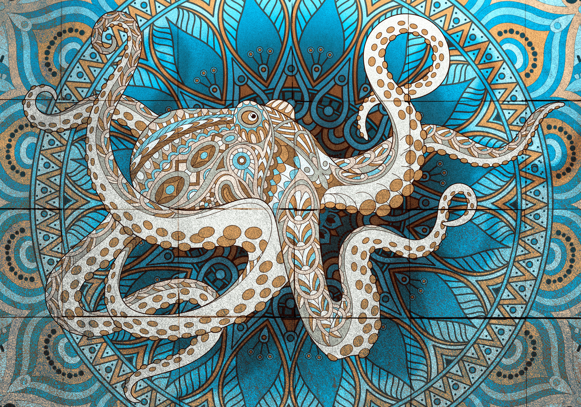 Fototapeta Orient FT-449846 100×100 cm, flizelina standard