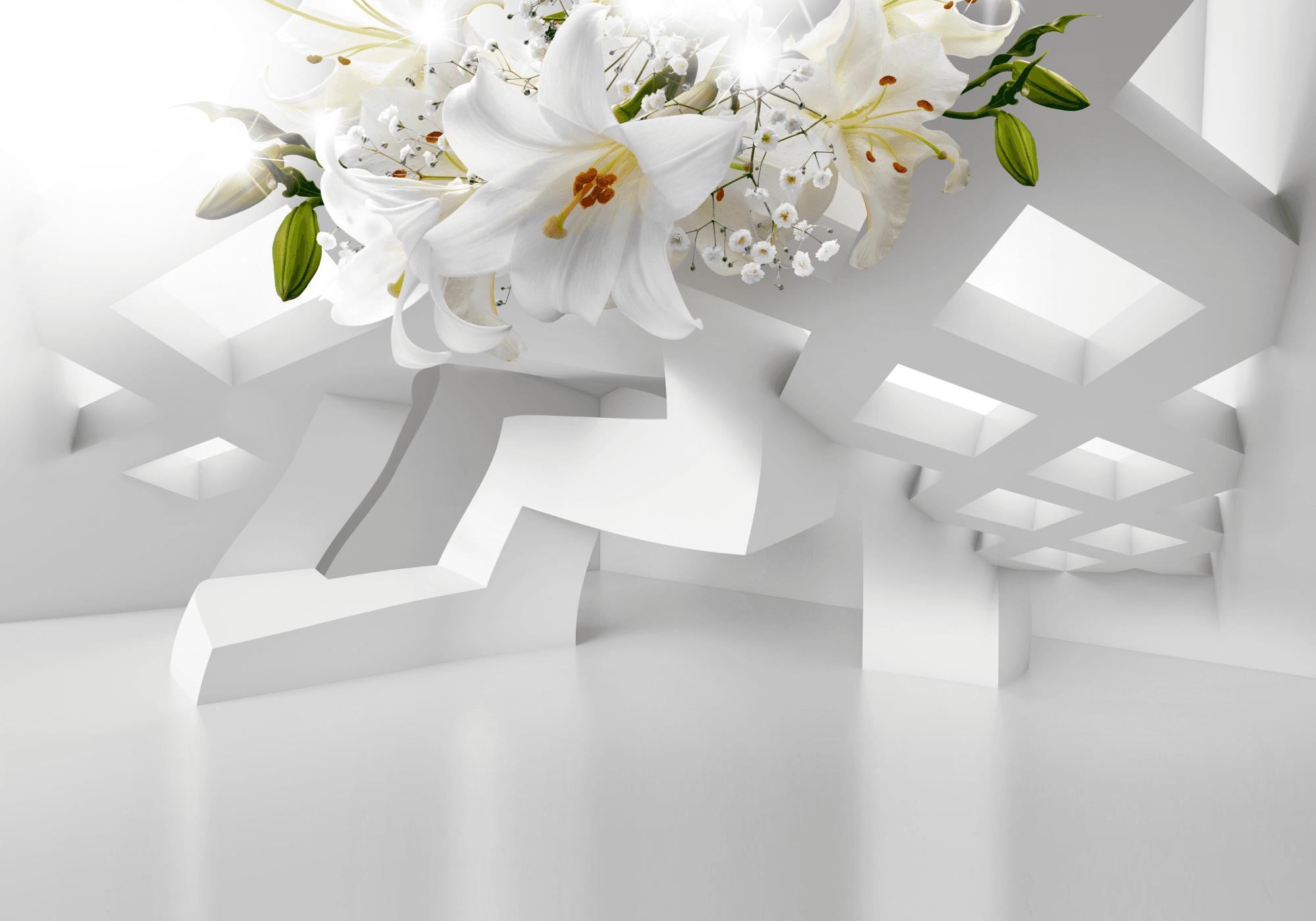 Fototapeta 3D FT-449891 100×100 cm, flizelina standard