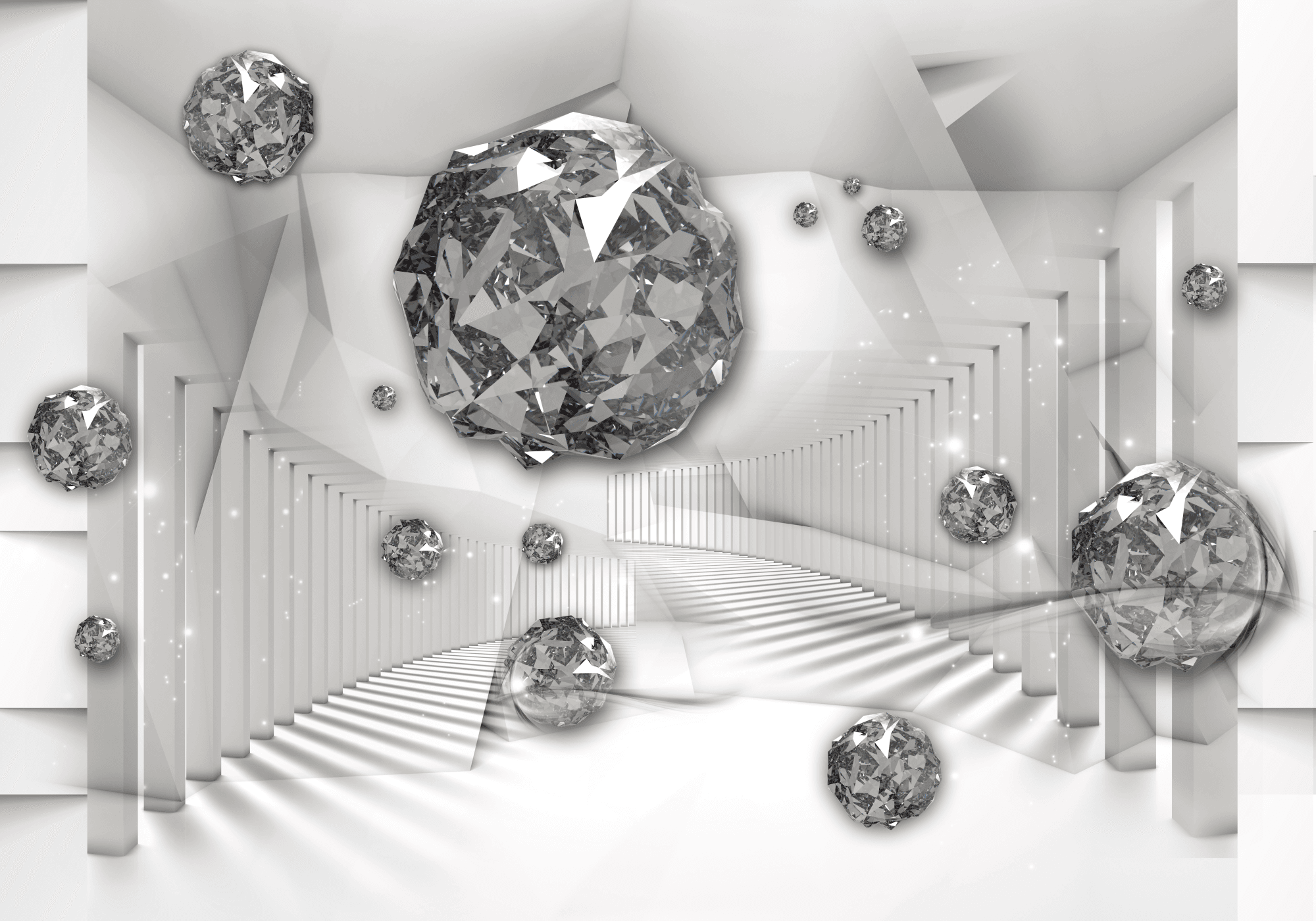 Fototapeta 3D FT-449899 100×100 cm, flizelina standard
