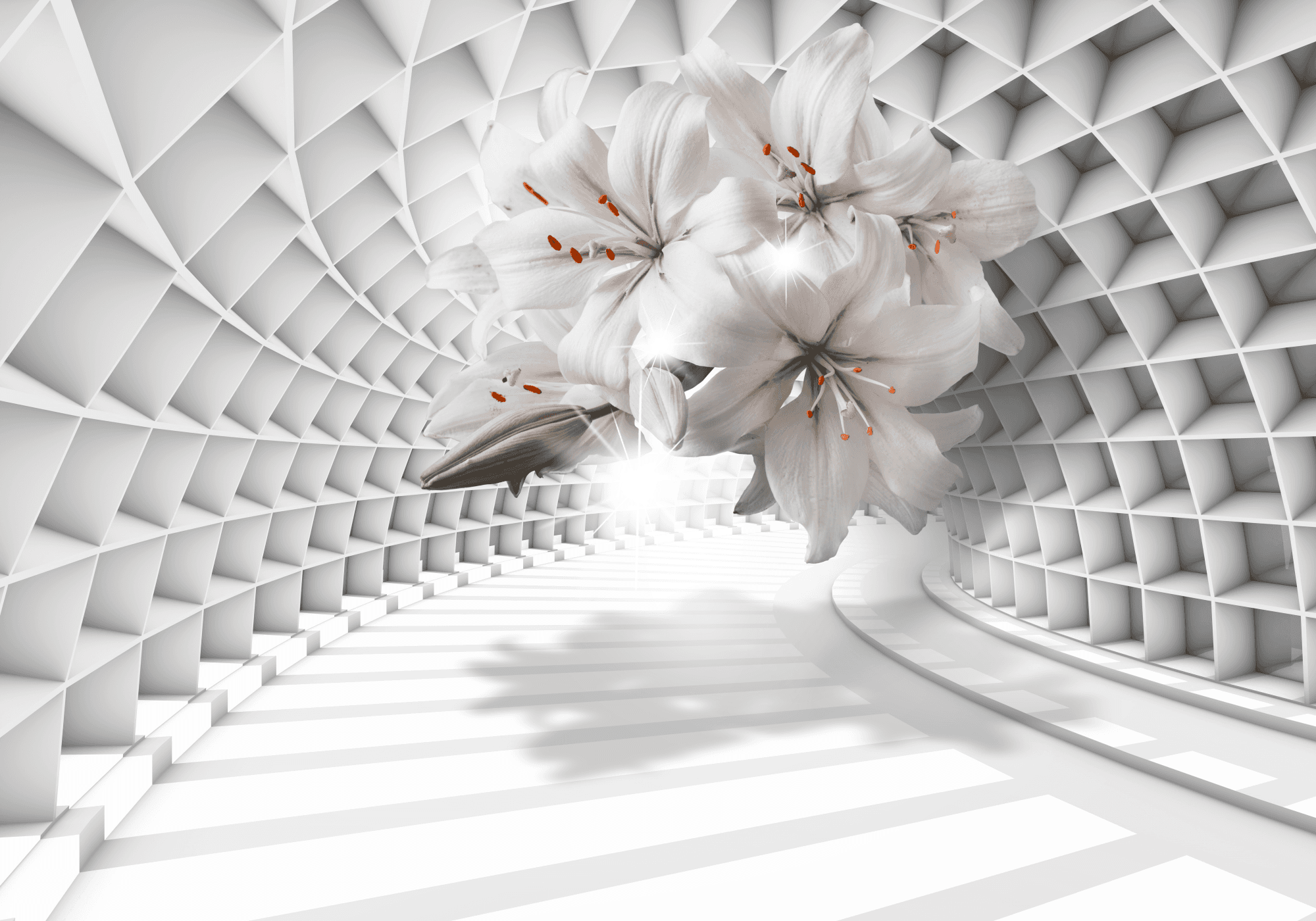 Fototapeta 3D FT-449932 100×100 cm, flizelina standard