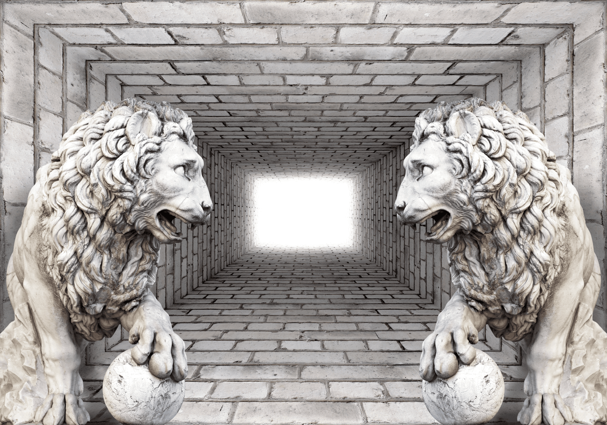 Fototapeta 3D FT-449974 100×100 cm, flizelina standard