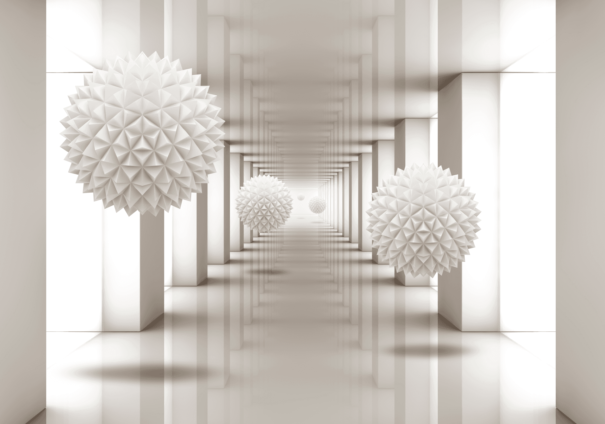 Fototapeta 3D FT-449999 100×100 cm, flizelina standard