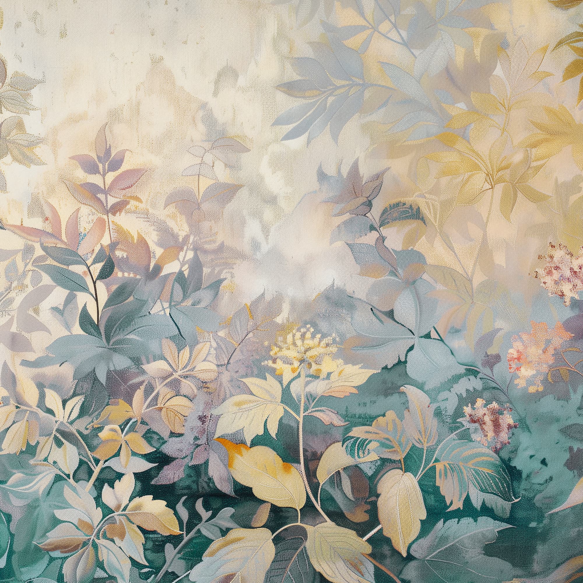 Fototapeta okrągła Kwiaty FT-450662 100×100 cm, flizelina standard