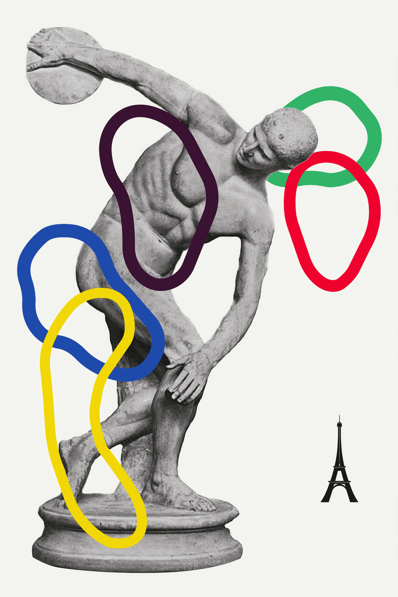 Картина на холсте Grafika kolaż 80×120 см, стандартный холст
