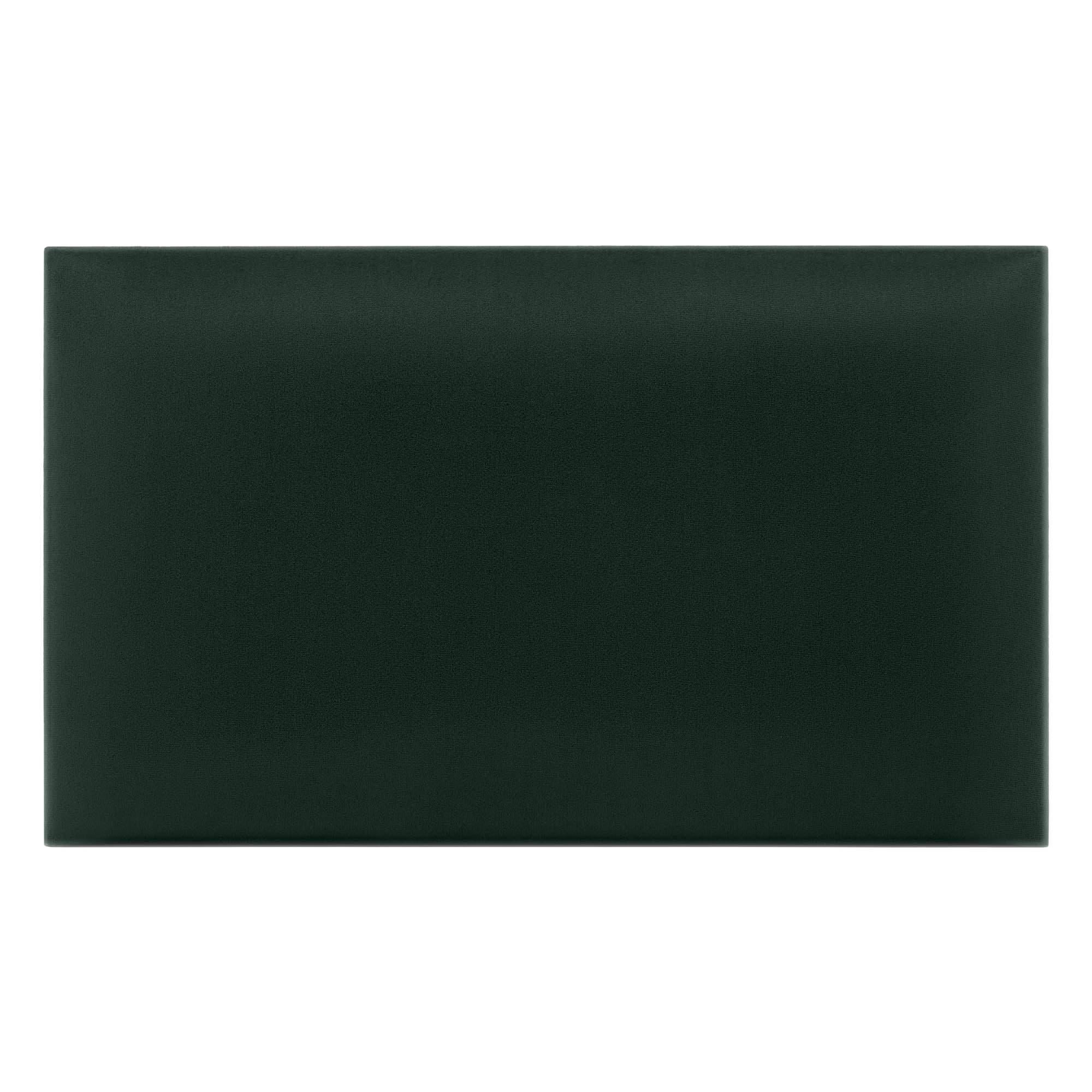 Panel tapicerowany Panel Tapicerowany Butelkowa Zieleń 40x30 cm welur