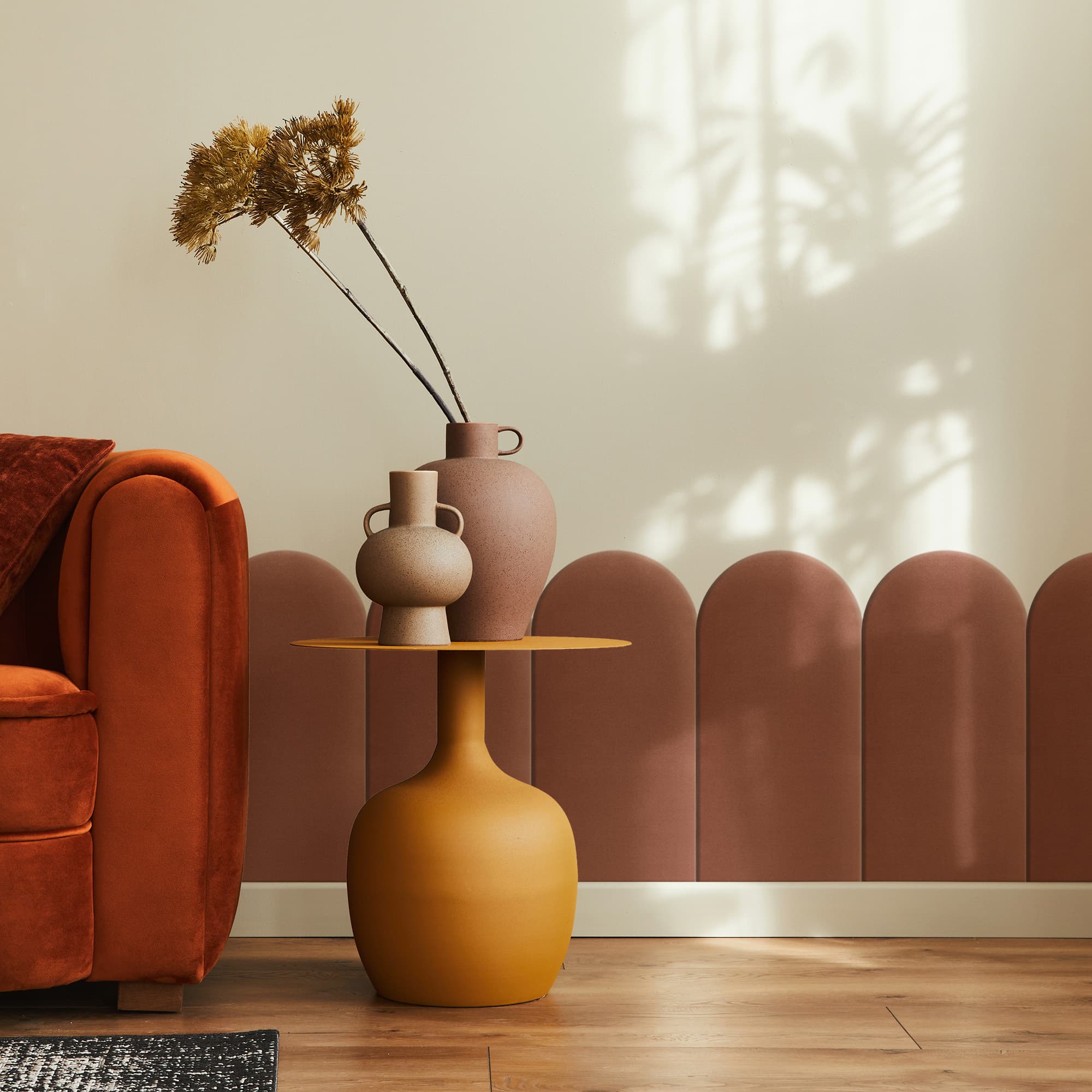 Мягкая панель Brudny Róż 30cm 30×60 см