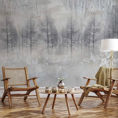 Wall mural Mroźna zima 200×140 cm, standard non-woven