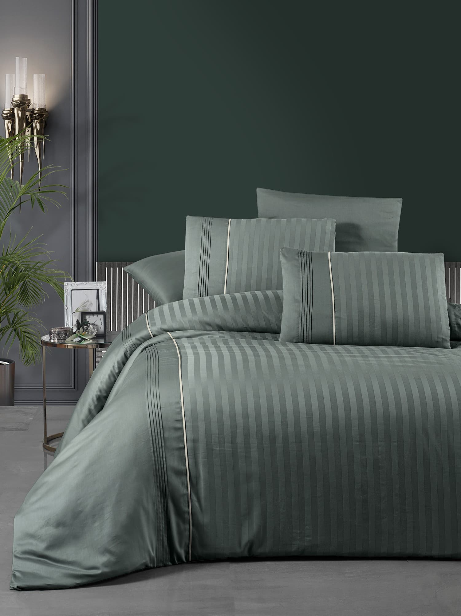 Постільна білизна 200x220 New Trend MODALIFA MOONMIST адамашок