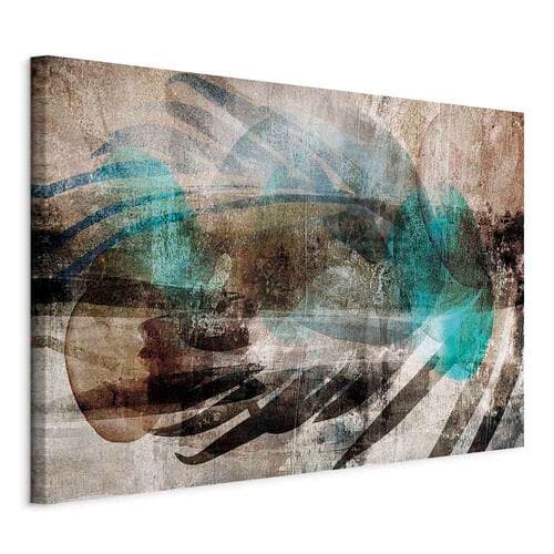Canvas print Abstrakcyjny pióropusz szeroki 90×60 cm, Italian canvas