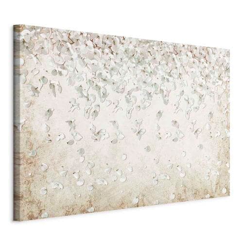 Leinwandbild Spadające kwiaty szeroki 30×20 cm, italienische Leinwand