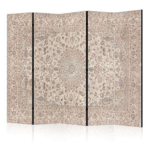 Parawan Pustynne noce - ornamentowany perski dywan w stonowanych kolorach 225×172 cm, jednostronny