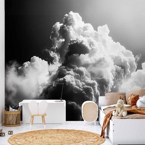 Fototapeta Chmury jak z marzeń: Pozwól słońcu rozświetlić twój dzień – Wizualna Uczta 150×105 cm, flizelina standard