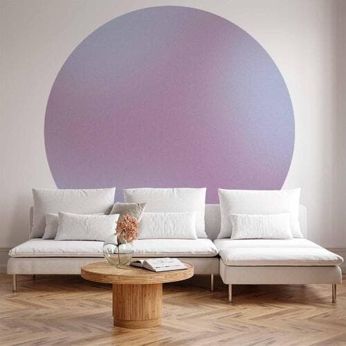 Fototapeta okrągła Złożony gradient - kompozycja gradientowa w nostalgicznych kolorach 230×230 cm, materiał samoprzylepny