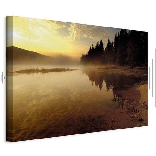 Leinwandbild Jesienny wierczór szeroki 60×40 cm, Standardleinwand