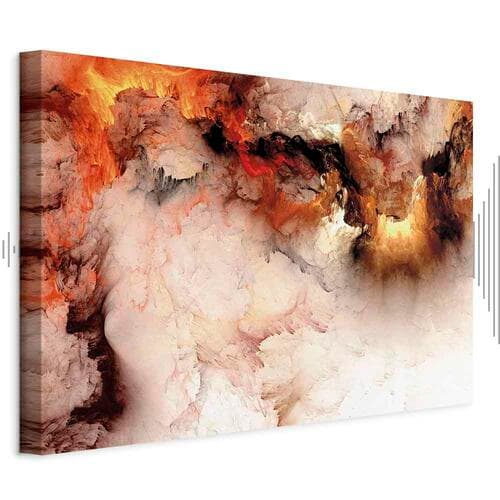 Leinwandbild Wulkaniczna abstrakcja szeroki 60×40 cm, Standardleinwand