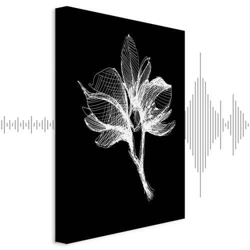 Картина на холсте Nocny kwiat 40×60 см, стандартный холст