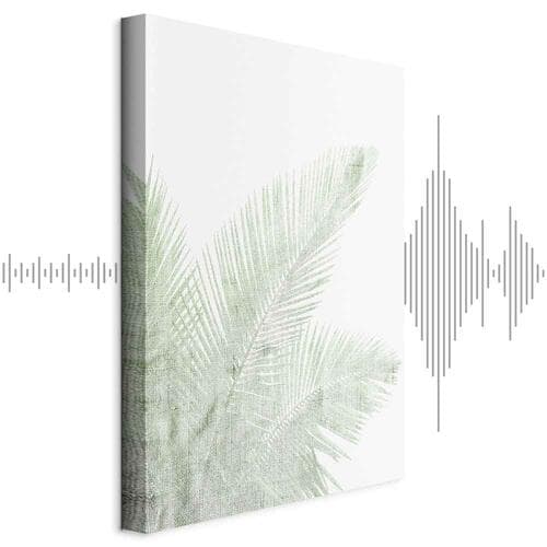 Leinwandbild Aksamitna zieleń 40×60 cm, Standardleinwand