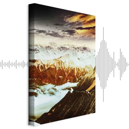 Leinwandbild Miedziane góry 20×30 cm, Standardleinwand