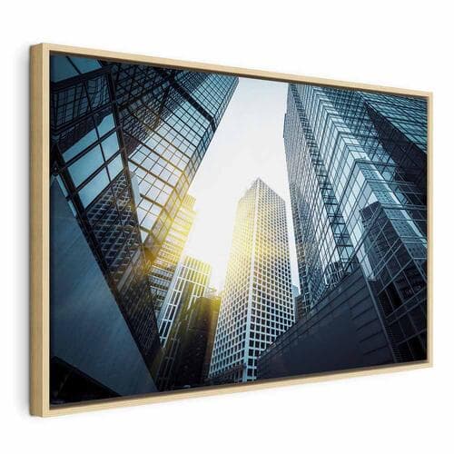 Canvas print W wielkim mieście szeroki - trzeci wariant 90×60 cm, standard canvas