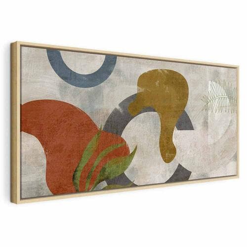 Leinwandbild Miraż kształtów 120×60 cm, Standardleinwand