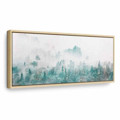 Leinwandbild Turkusowa dolina wąski 120×40 cm, Standardleinwand