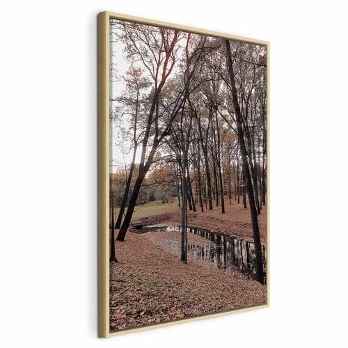 Leinwandbild Jesienny spacer 40×60 cm, Standardleinwand