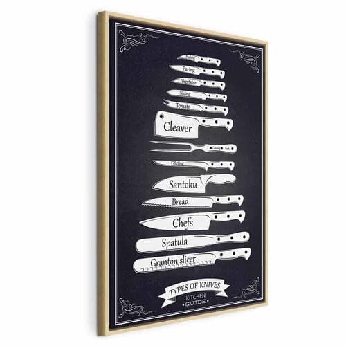 Leinwandbild Kuchenna kolekcja 40×60 cm, Standardleinwand