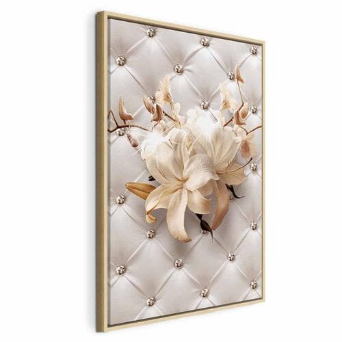 Leinwandbild Diamentowe lilie 40×60 cm, Standardleinwand