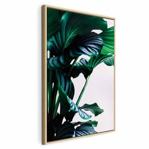 Obraz na płótnie Sprężyste liście 60×90 cm, płótno standard