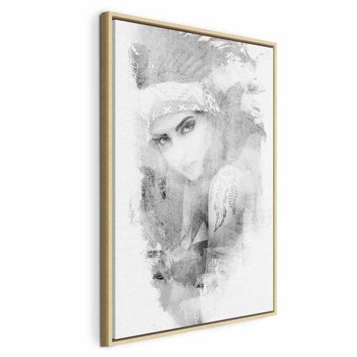 Картина на холсте Etniczne spojrzenie 60×90 см, стандартный холст