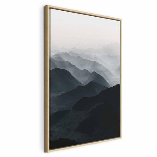 Картина на холсте Równoległe grzbiety 60×90 см, стандартный холст