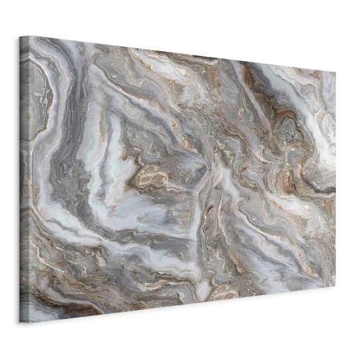 Leinwandbild Kamienne abstrakcje - marmurowe struktury w neautralnych odcieniach 30×20 cm, italienische Leinwand