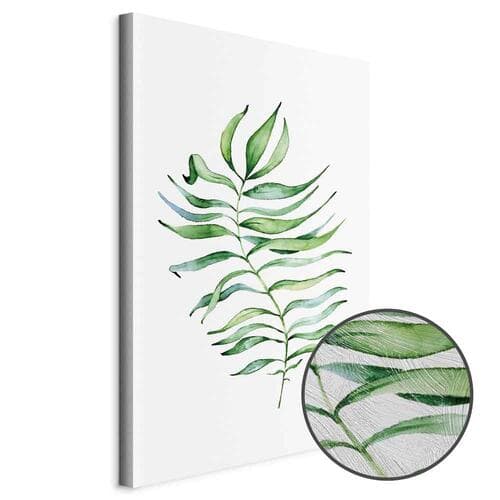 Leinwandbild Tańczący listek 20×30 cm, Standardleinwand
