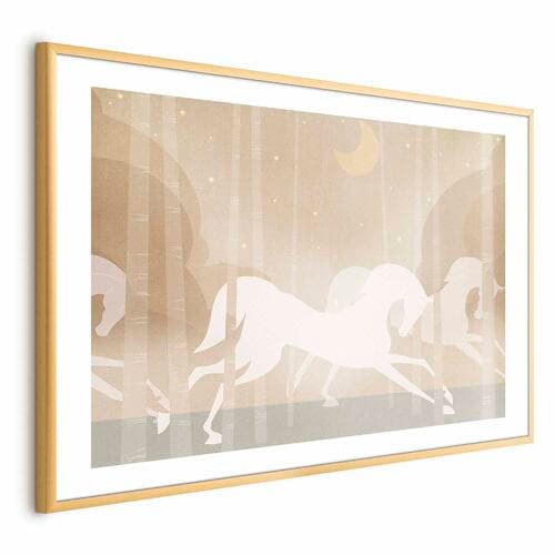 Plakat Pędzące rumaki 60×40 cm