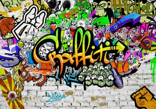 Fototapeta Street art FT-449802 100×100 cm, flizelina standard